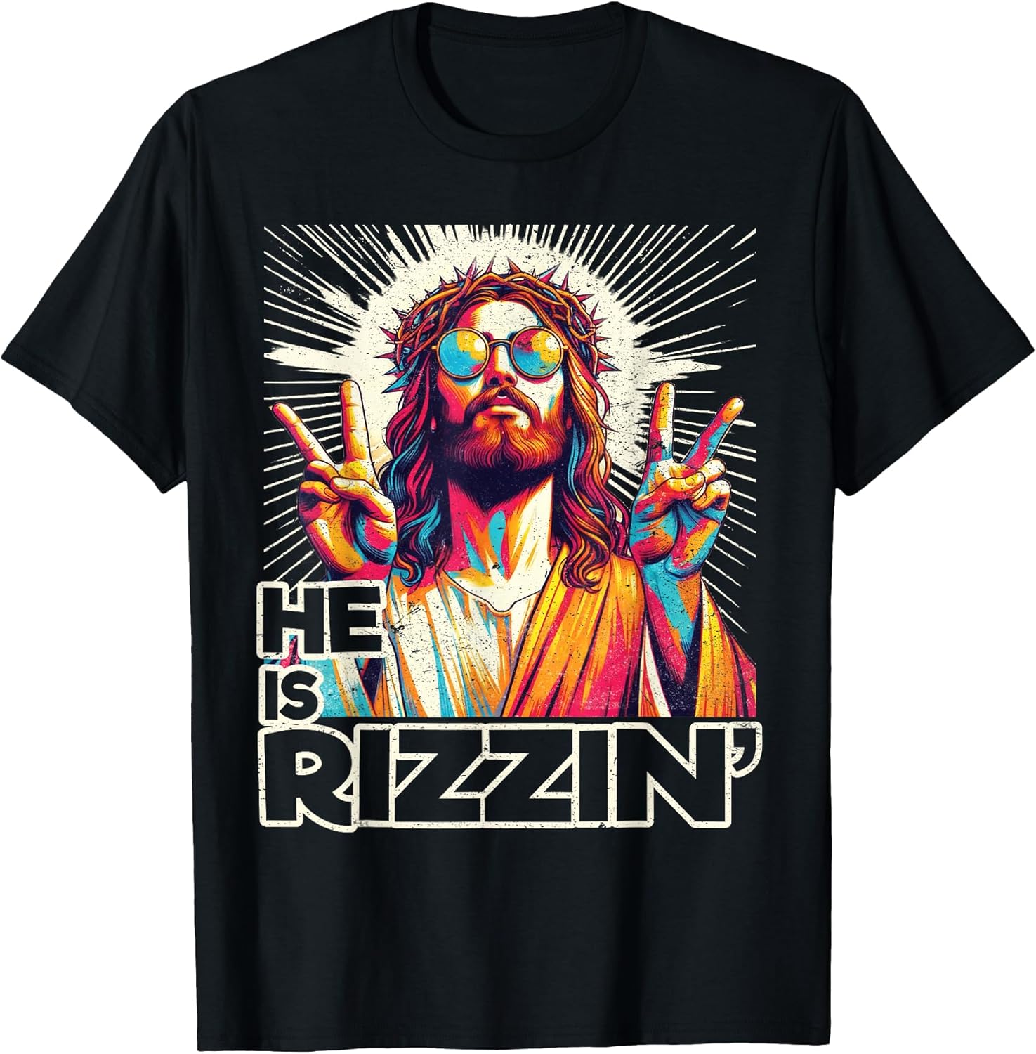 Easter Day Funny Jesus Christian Religious God Men