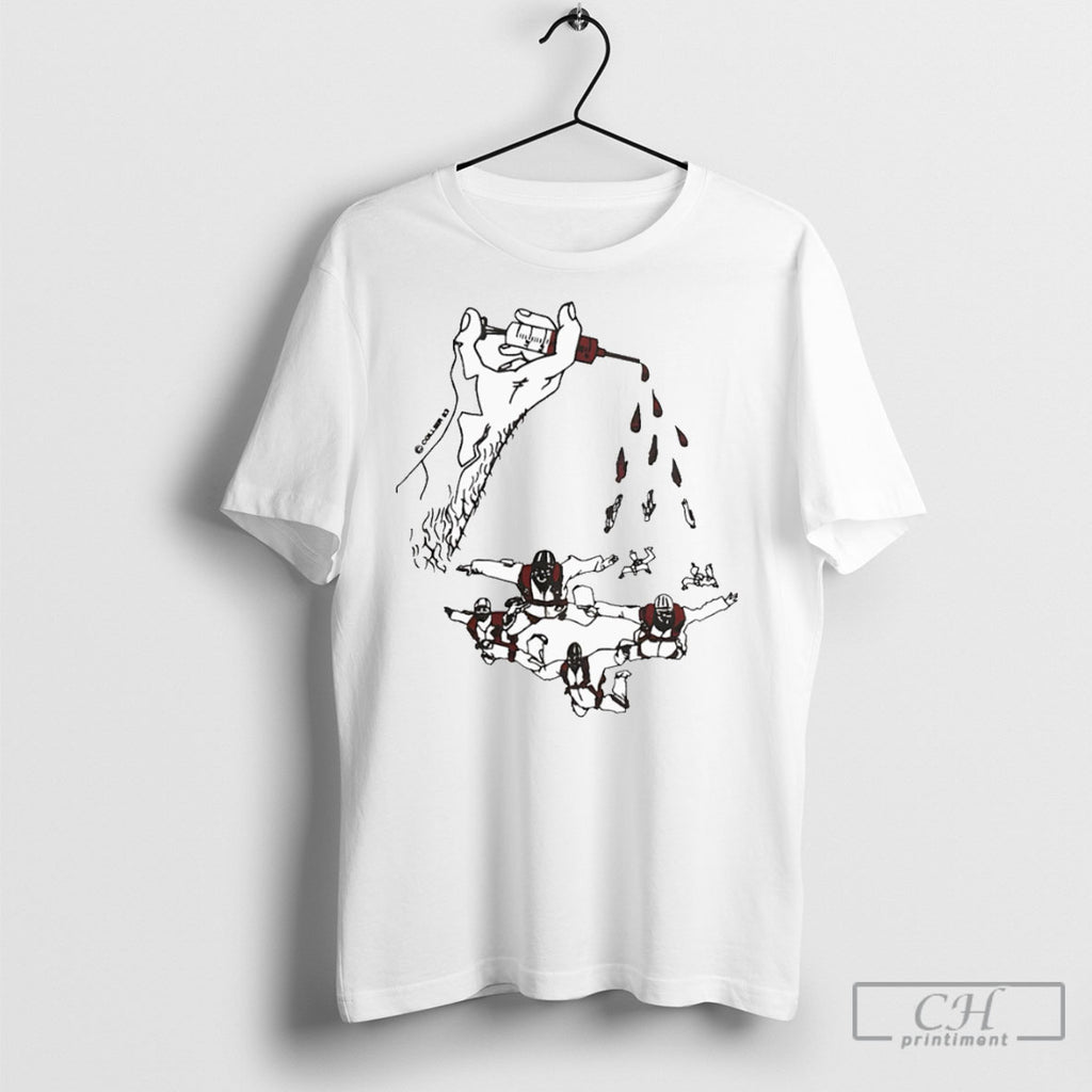 84 Adrenaline Junkie Skydiving Shirt Tee