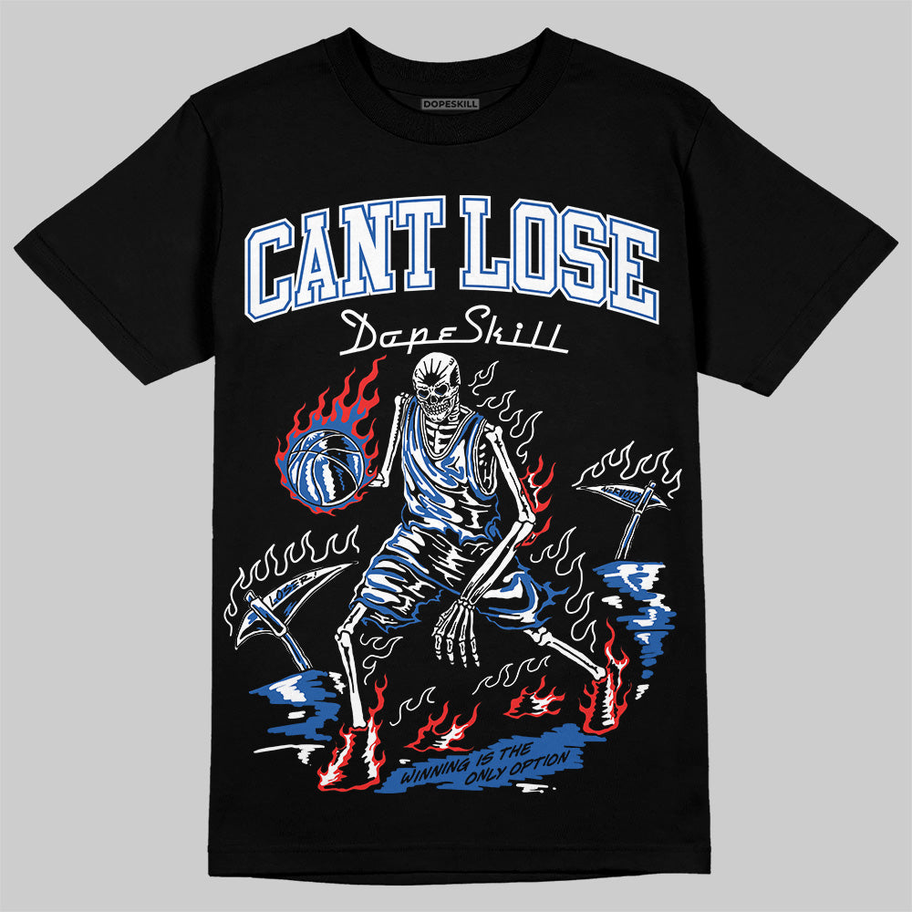 Blueberry 12s DopeSkill T-Shirt Cant Lose Graphic