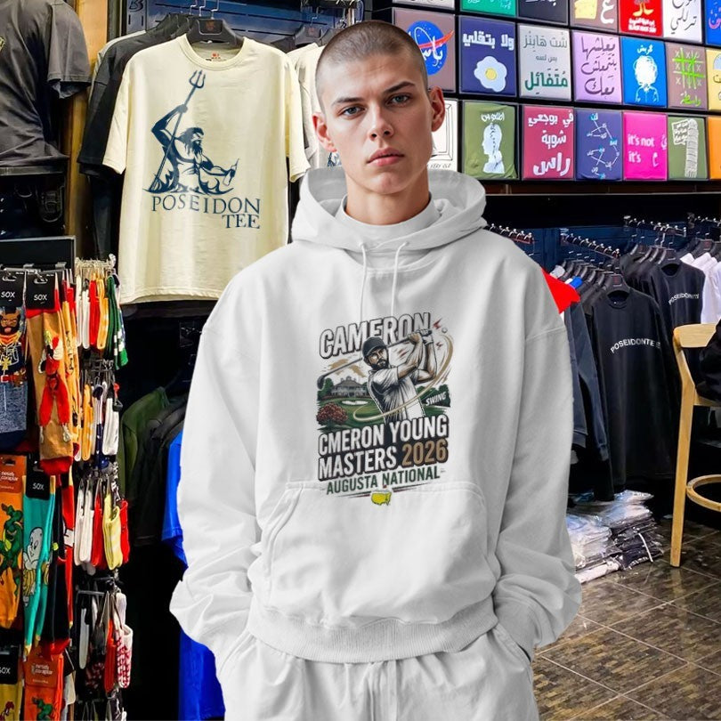 Masters 2026 Cameron Young Augusta National T-shirt