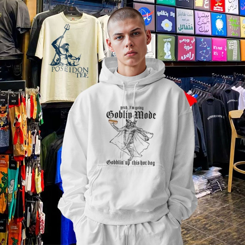 Yeah, I’m Going Goblin Mode Gobblin’ Up This Hot Dog T-shirt