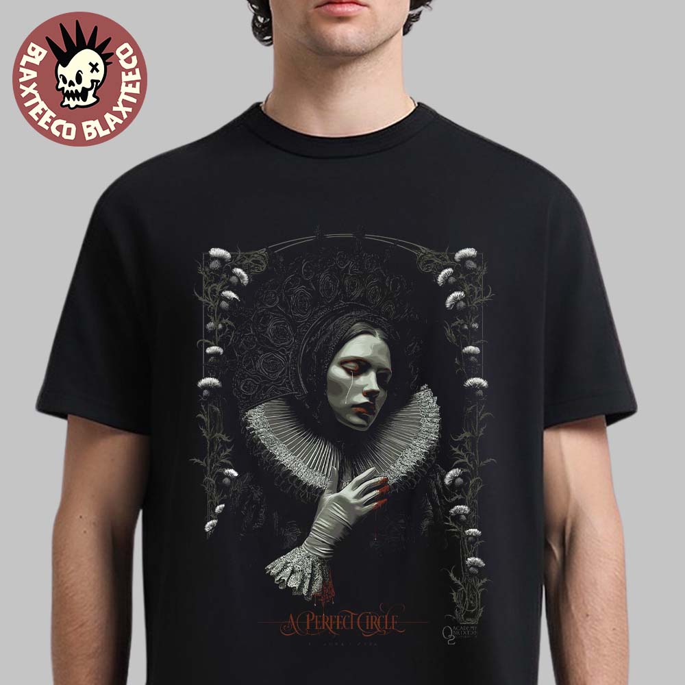 A Perfect Circle London UK 2026 Night 1 Exclusive Show Poster At O2 Academy Brixton On 3 June 2026 T-Shirt