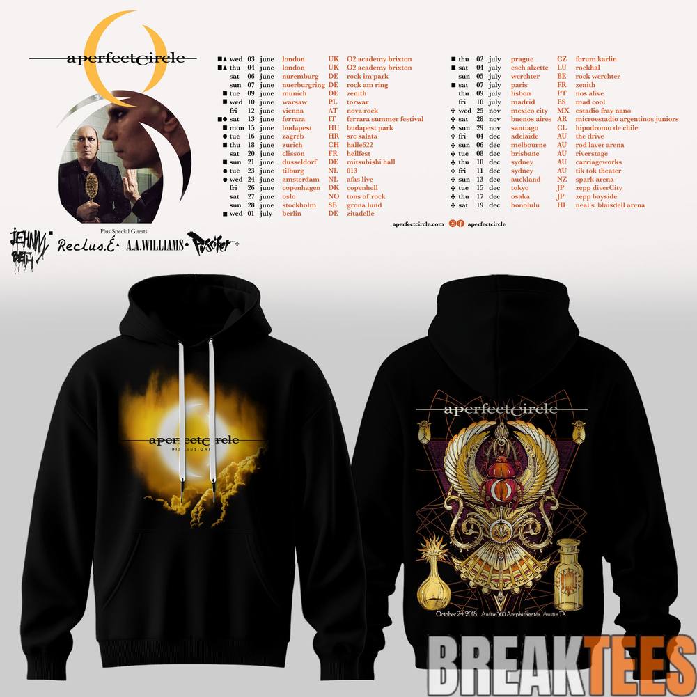 A Perfect Circle World Tour 2026 Hoodie