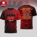 ACDC PWR Up Tour 2026 Fan Two Sided Shirt