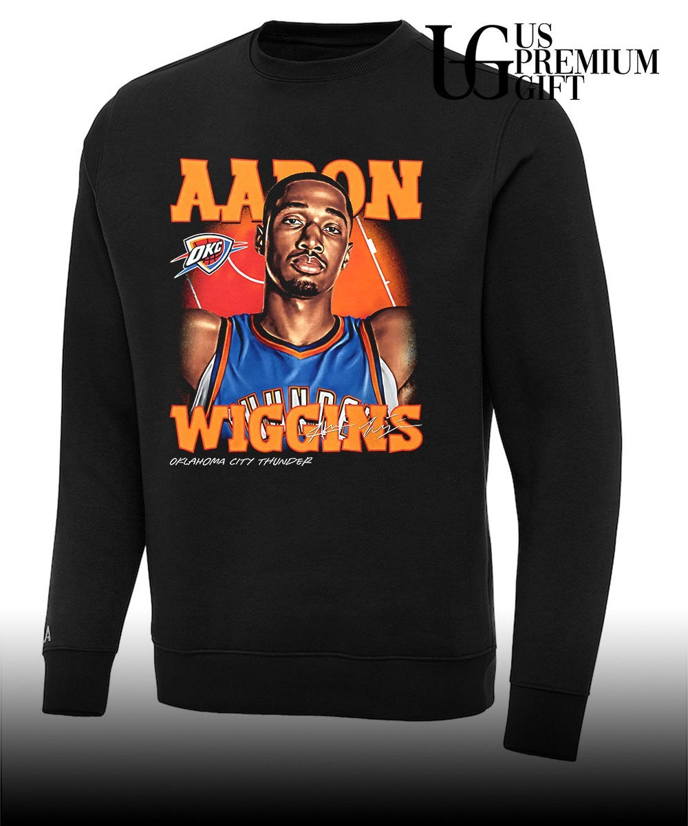 Aaron Wiggins Oklahoma City Thunder NBA 2026 Playoffs signature shirt