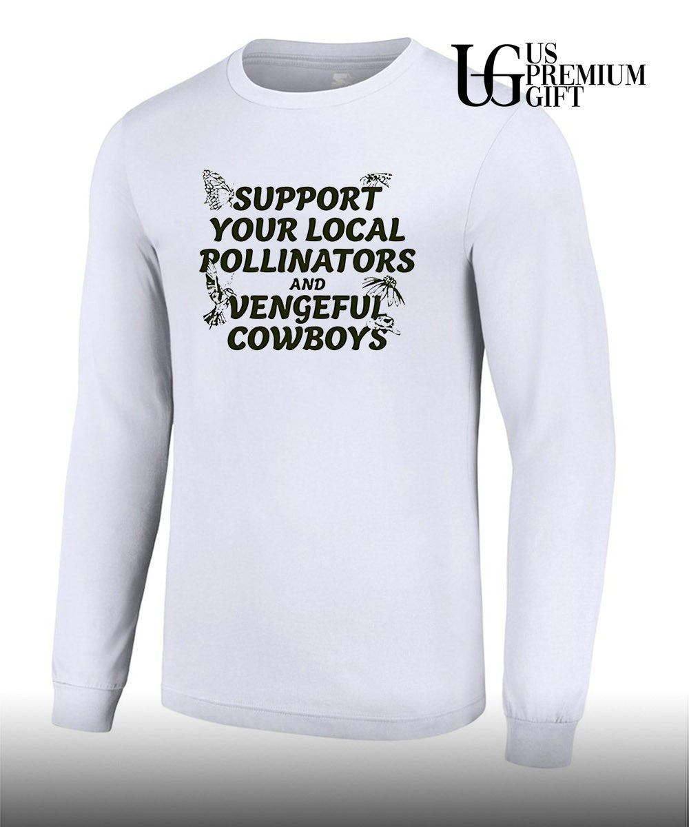Adam Page support your local pollinators and vengeful cowboys shirt