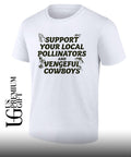 Adam Page support your local pollinators and vengeful cowboys shirt