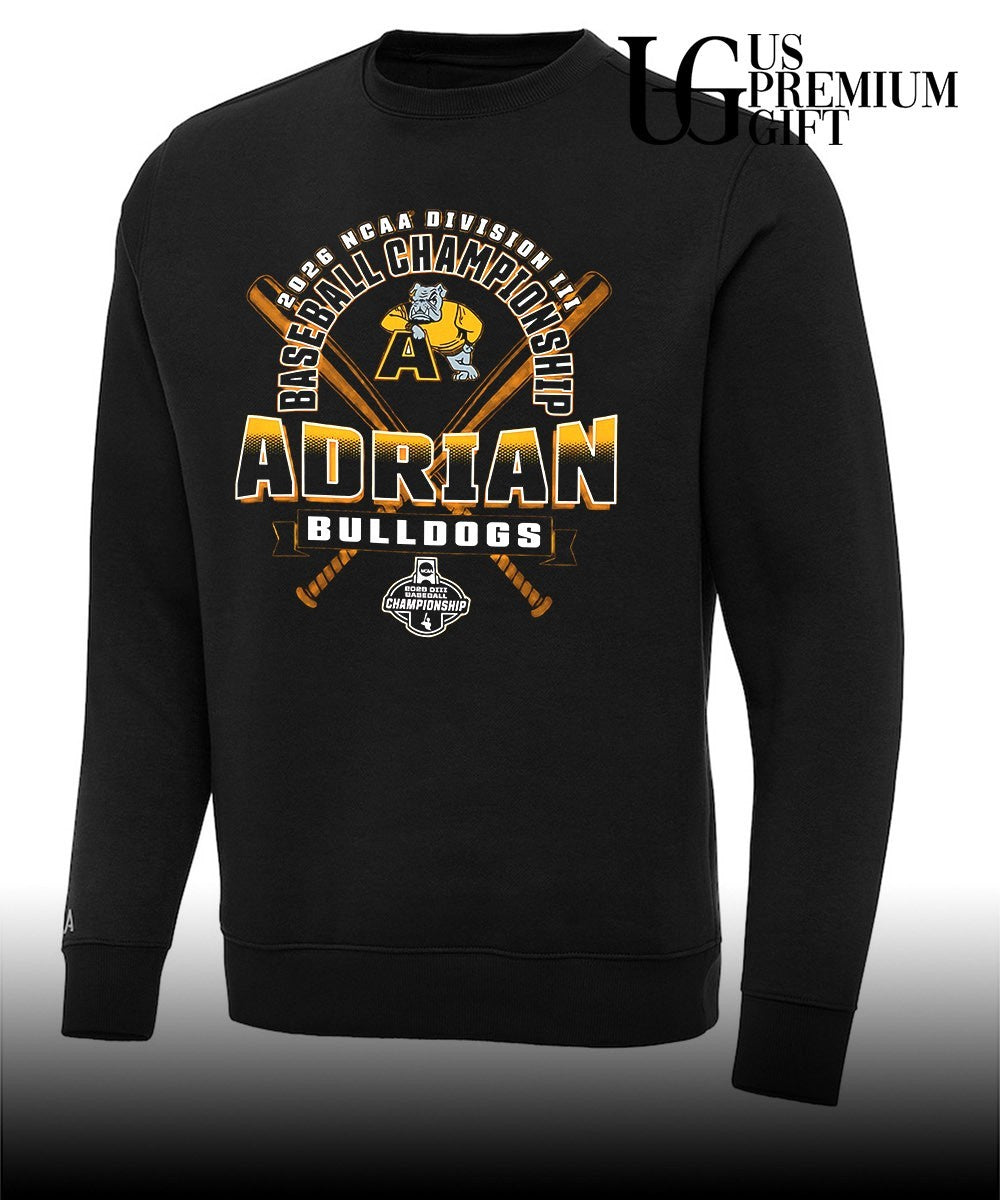 Adrian Bulldogs 2026 NCAA Division III Baseball Championship shirt