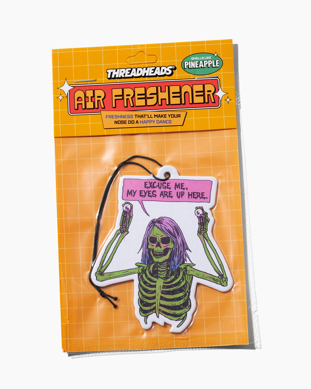 My Eyes Are Up Here Air Freshener
