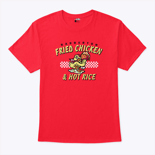 Akron RubberDucks Barberton Fried Chicken And Hot Rice T Shirt