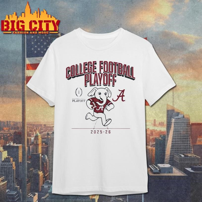 Alabama Football 2025-26 CFP Mascot Shirt