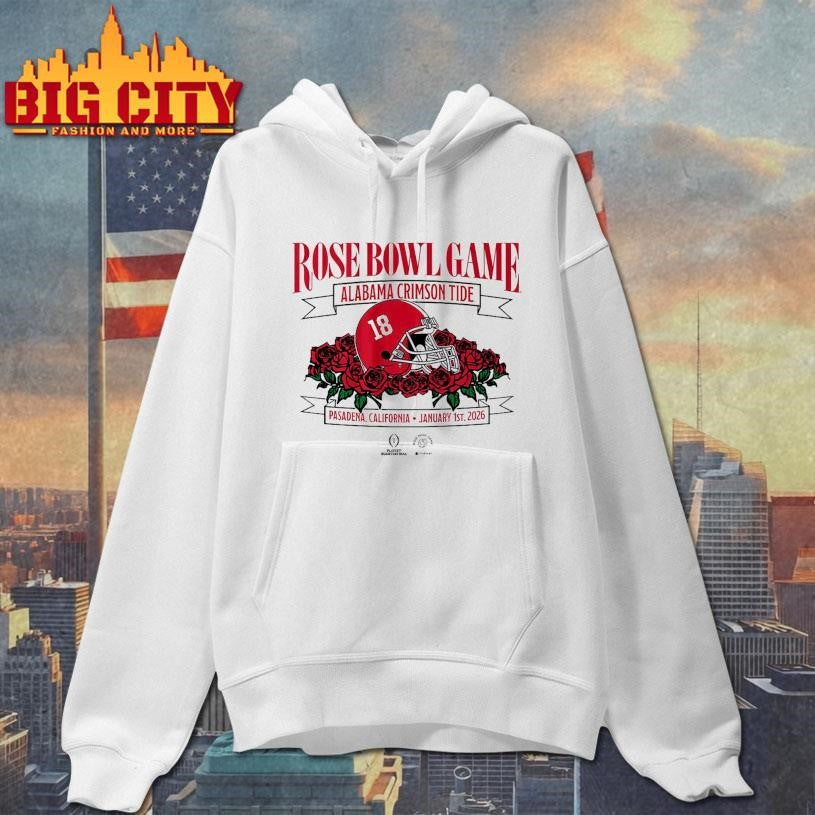 Alabama Football 2026 Rose Bowl Game Shirt