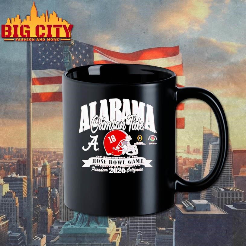 Alabama Football College Football Playoff 2026 Rose Bowl Shirt