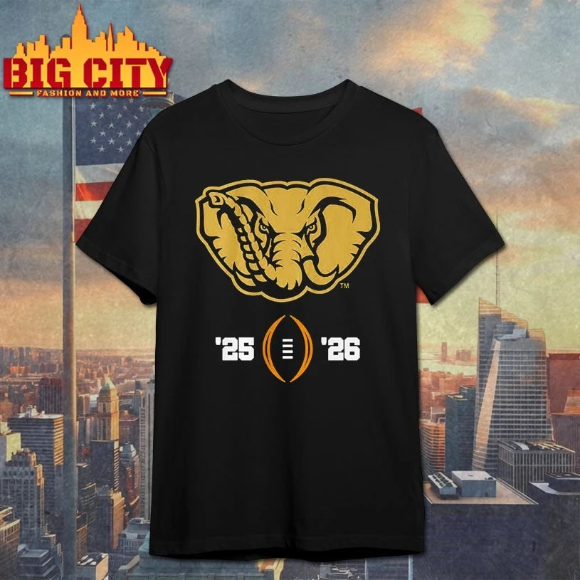 Alabama Football macos 2025-26 College Football Playoff shirt