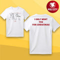 Alan Jackson Sketch Christmas Two Sided Shirt