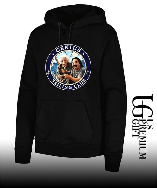 Albert Einstein and friend Genius Sailing Club shirt
