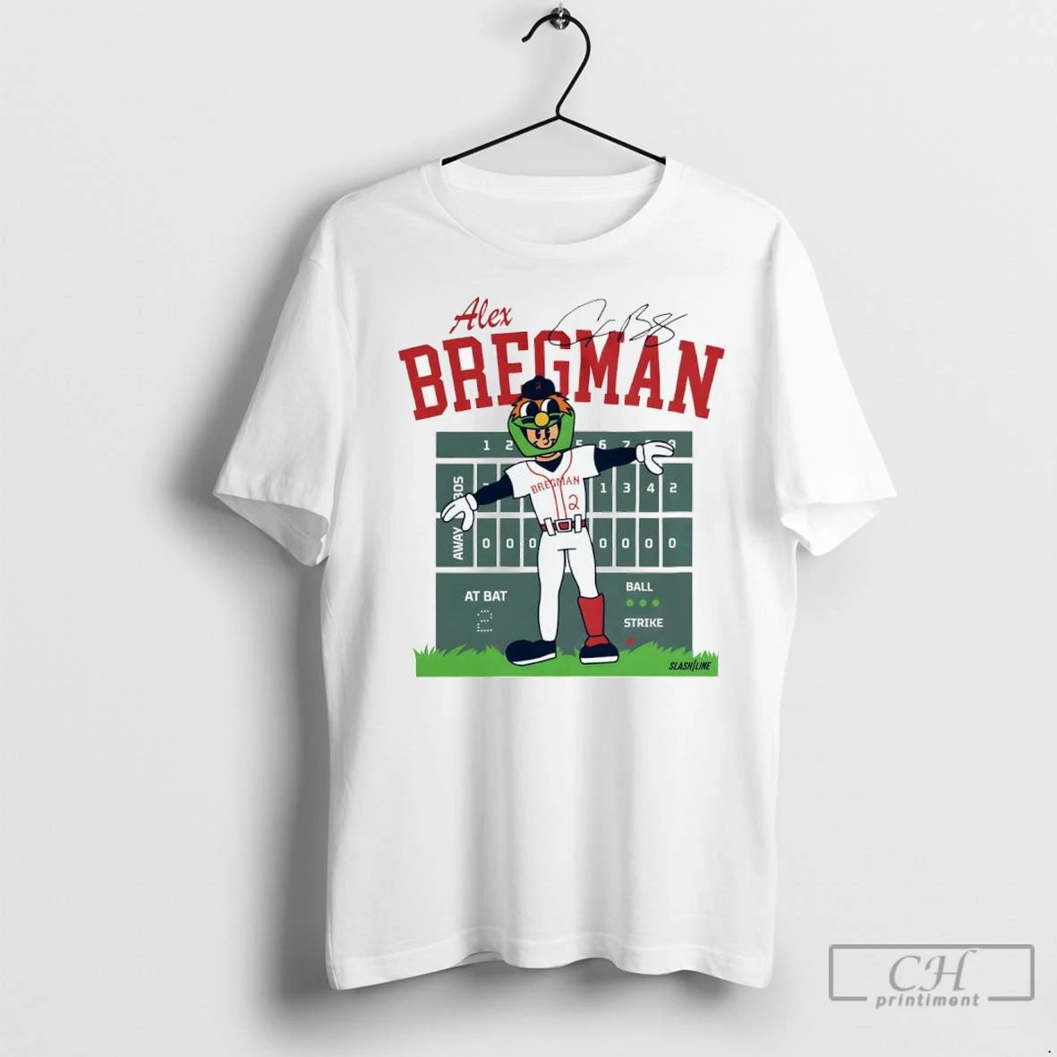 Alex Bregman Boston Red Sox 2 Mascot Signature T Shirts