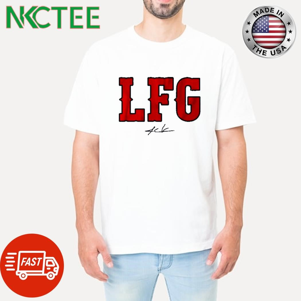 Alex Cora LFG signature shirt