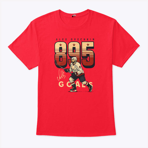 Alex Ovechkin 895 Goals T Shirt