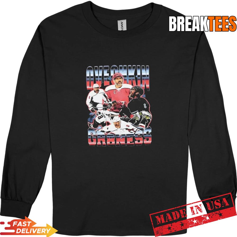 Alex Ovechkin Washington Capitals Bootleg Graphic T-Shirt