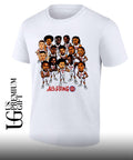 All Dawg Detroit Pistons basketball Team NBA Playoffs 2026 caricature shirt