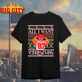 All I want for Christmas Travis Kelce Kansas City Chiefs Ugly Christmas Shirt