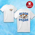Allen Stone Skull Flower Two Sided Shirt