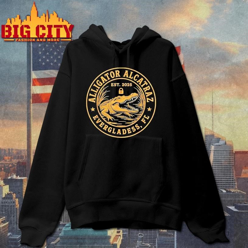 Alligator Alcatraz Florida Everglades Parody Est 2025 Shirt
