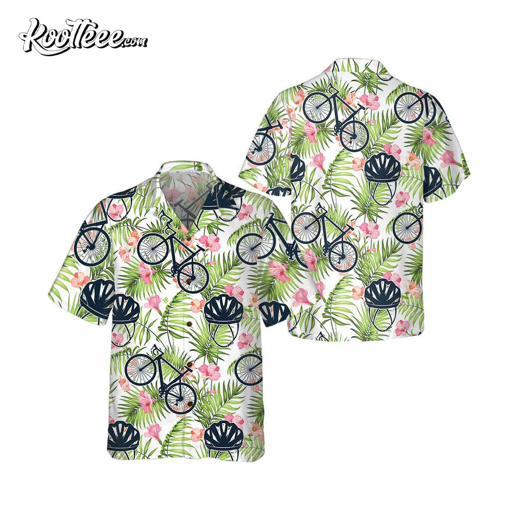 Aloha Cycling Bicycle Hawaiian Shirt