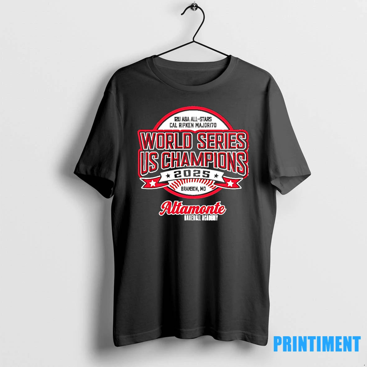 Altamonte Baseball 12u Aba World Series Us Champions Logo Tshirts Sweater