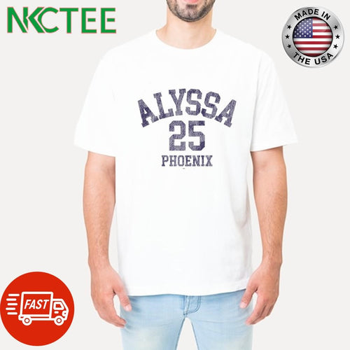 Alyssa Thomas 25 phoenix text shirt