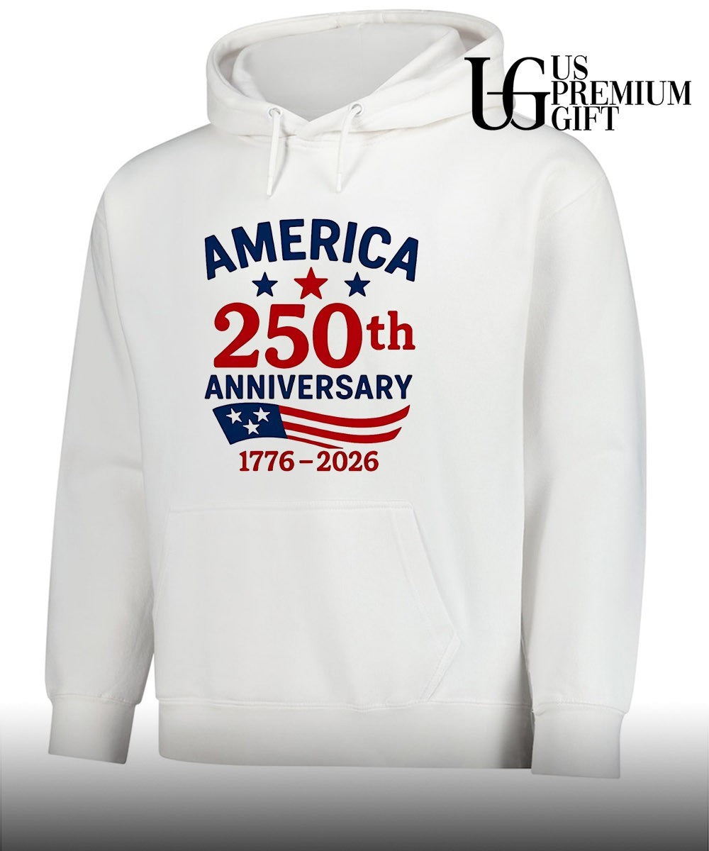 America 250th Anniversary 1776-2026 USA flag shirt