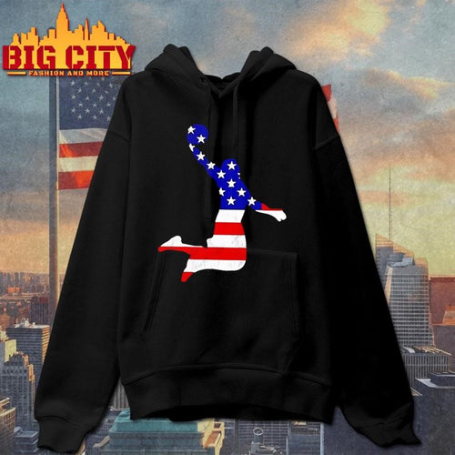 American Basketball Us Born Flag Shirt