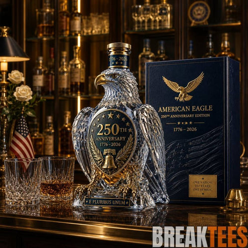 American Eagle 250th Anniversary Commemorative Bottle