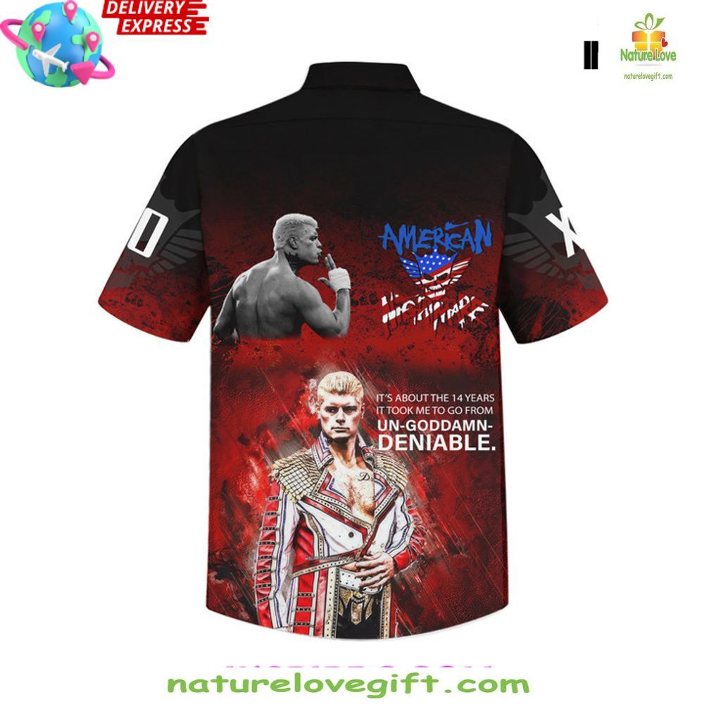 American Nightmare UNGODDAMNDENIABLE Hawaiian Shirt