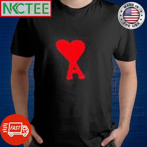 Ami de Coeur heart A shirt