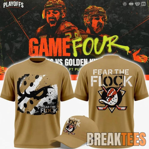 Anaheim Ducks 2026 Fear The Flock Playoff Limited Edition T-Shirt