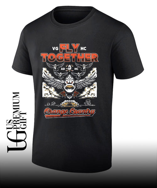 Anaheim Ducks Fly Together Formation Orange County 2026 shirt