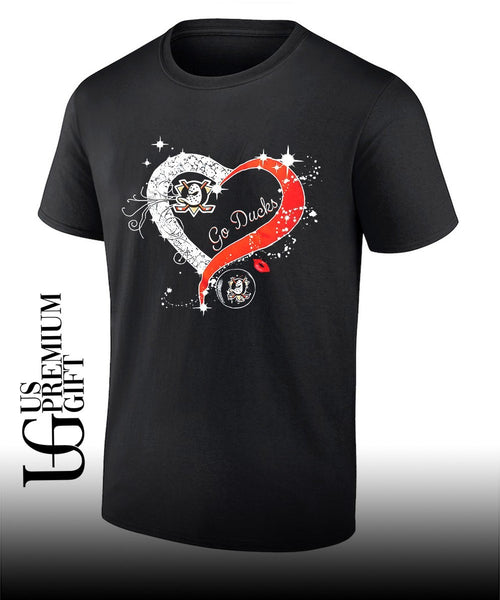 Anaheim Ducks NHL 2026 Go Ducks Stanley Cup Playoffs heart diamond shirt