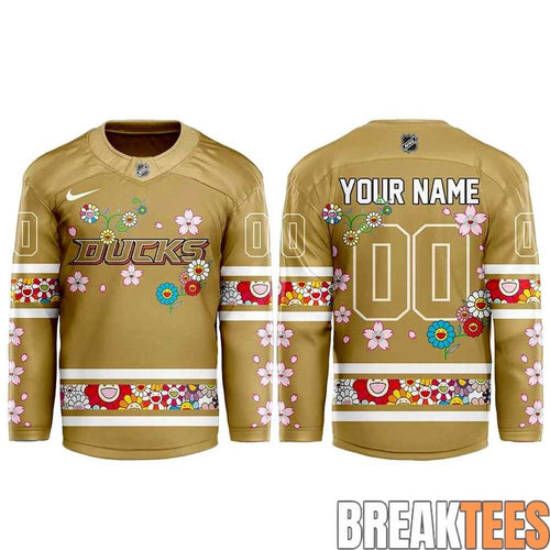 Anaheim Ducks x Takashi Murakami Hockey Jersey