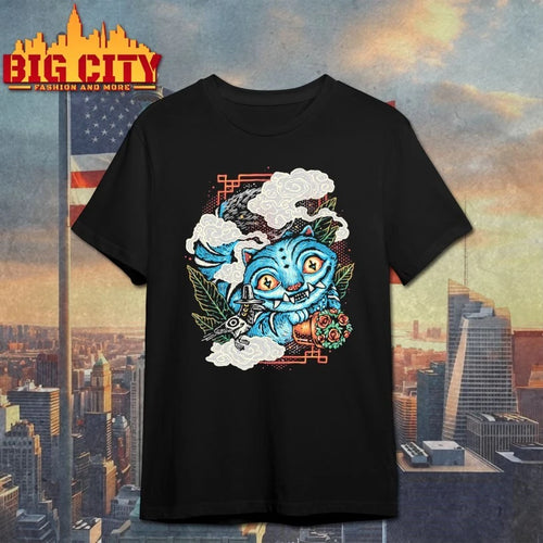 Ancient Blue Tiger shirt