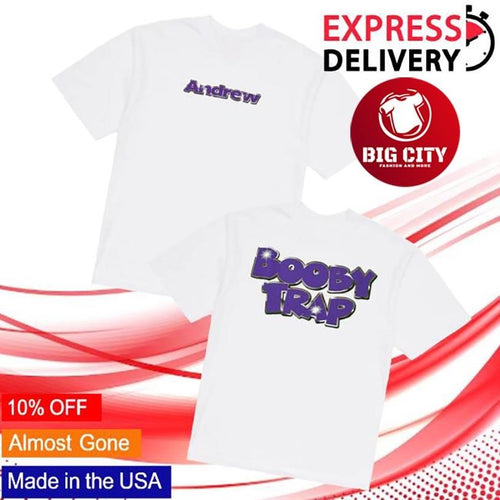 Andrew Miami Booby Trap Andrew Logo Two Sided Shirt