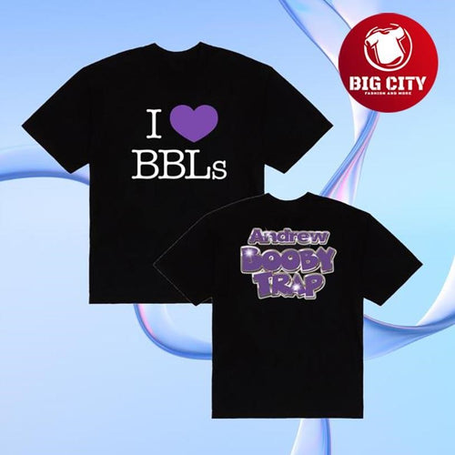 Andrew Miami Booby Trap I Love Bbl Two Sided Shirt