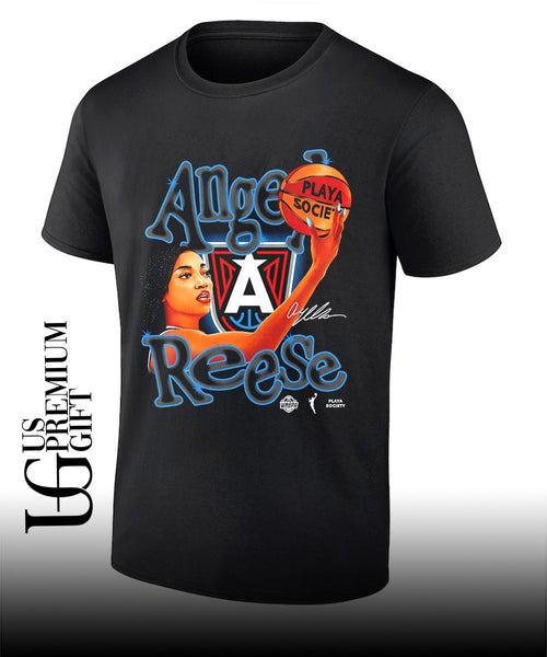Angel Reese Atlanta Dream Playa Society Draft 2026 signature shirt