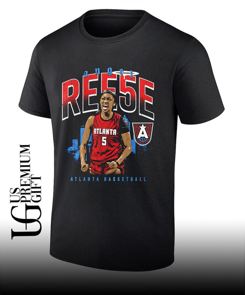 Angel Reese Atlanta Dream WNBA Cityscape graphic shirt