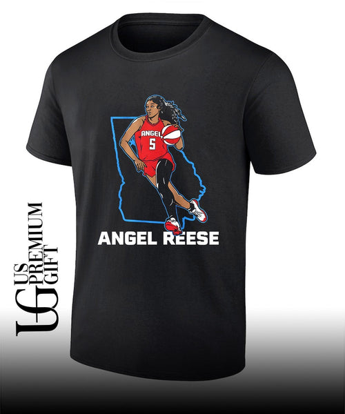 Angel Reese State Star Atlanta Dream basketball WNBA shirt