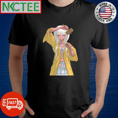 Angie Yonaga smile shirt