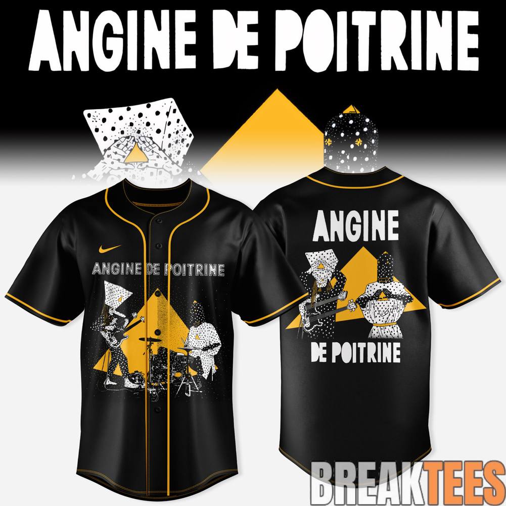 Angine de Poitrine Exclusive Baseball Jersey