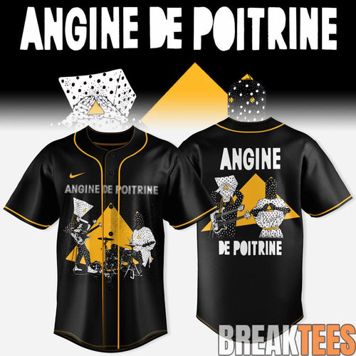 Angine de Poitrine Exclusive Baseball Jersey