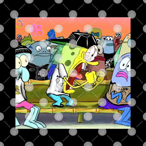 Angry SpongeBob T Shirt